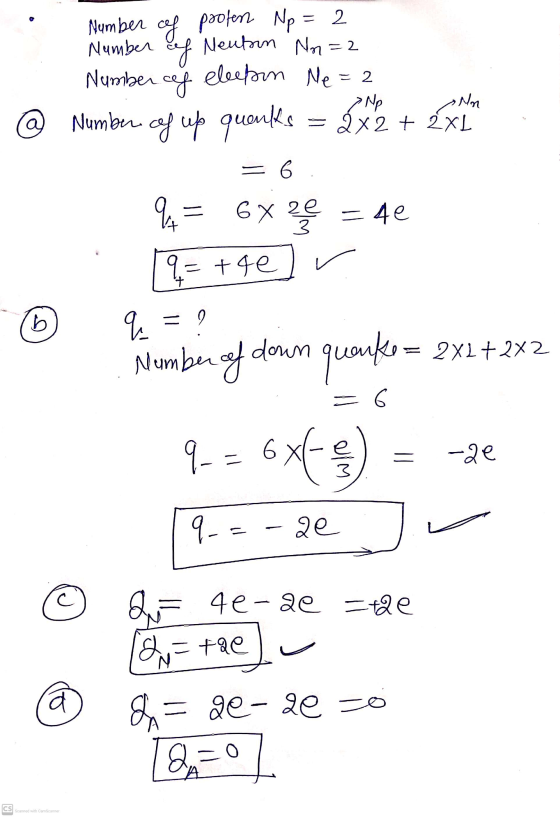Number of poolen Np = 2 Number if Neutron Non=2 Number cej eleefoon Ne = 2 @ Number of up quonks of up quanks = 2x2 + 2XL • N
