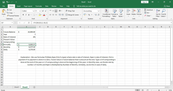 S . Book1 - Excel Sign in - 0 X Share File Home Insert Page Layout Formulas Data Review View Help Tell me what you want to do