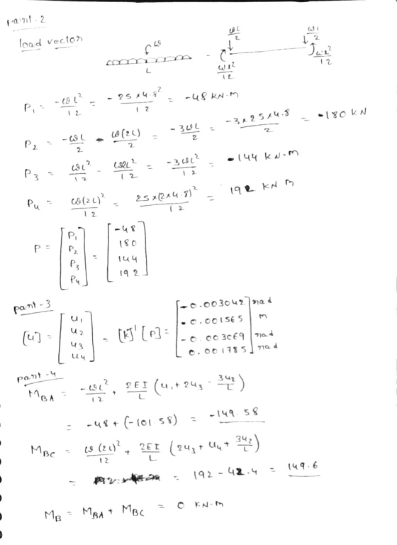 (ant - 2 . load vector с 49 Twe? 12. 42 - 09 (? 25 ч я? -48 кг- 12 12 - 1xo kr -3 25х4 -3 - 391 2. (0 (20) 2 P2 -WL 2. 2. St?