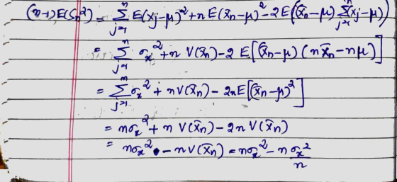 (ক১E). (स- ल -ोड )BपTC4 -593 S २ा +1 vE.)-2 E[६-p)(a%-n2) २ + v&)- २,E[-| J १. n + Vxn)-२n V(9%) २ n -vX,) = n० ২ 1 ১