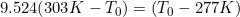 9.524(303K To) (To- 277K