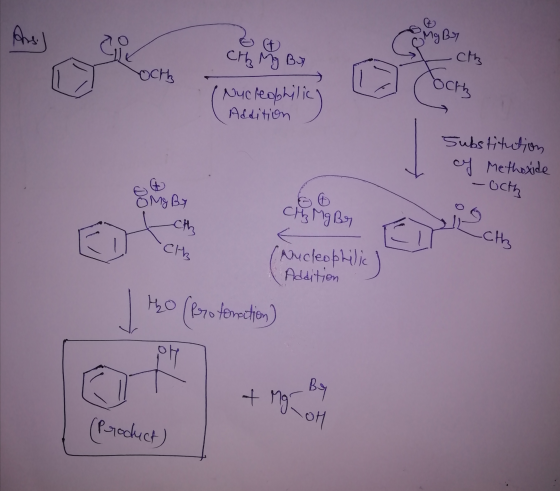 C% у Ву och - ch och ( Nucleophilich ( Addition . Substitution af Methoxide - Octh OM By Che Maßr 2 cth CH (Nucleophilic Addi