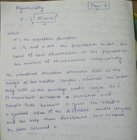 ai call oh population dercatton μ)Yi and none the, popula tran mean, the the nuum ber The x+anolarel devtakon estimates terus