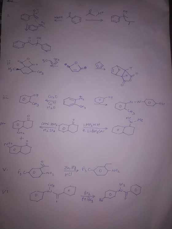 Naon OV CH3 CH N= N- H2o . me me conc. HNO3 H2SO4 1. Me ₂NH 2. Li BH ₃ CN ม9- + WD On the bacon 02 CH3