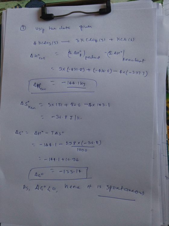 0 usiy the data given 4 kcalon (5) - 3k (log(s) + Kee(s) A = Are product EA / Reactant - 3x4-432.8) + (-436.5) - 4x(-397.7) O