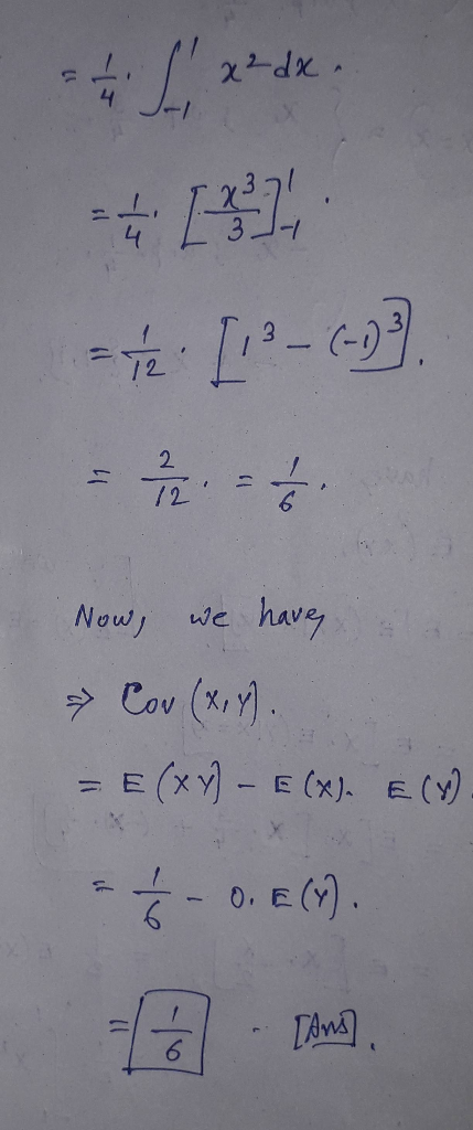 *L -dx *** [2-6-17 - Ž 5 Now, we have - Cov (x,x). =E(XY) – E(X). E (M) -0.E(M). Tamil