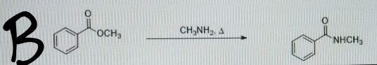 OCH, CH3NH2, A NHCH3