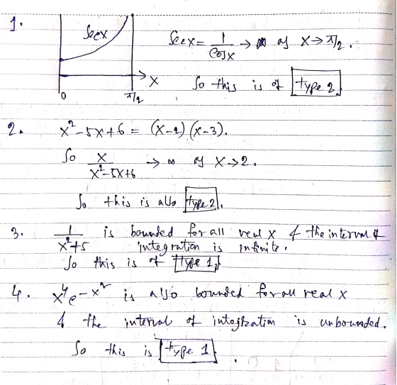 1. Seex Seex= → ele af X->T), Cajt Х So this is of type of 0 지요 .... 2. X-5x+6 = (x-2)(x-3). So X 쓣 of X 2. X-6X76 So this is