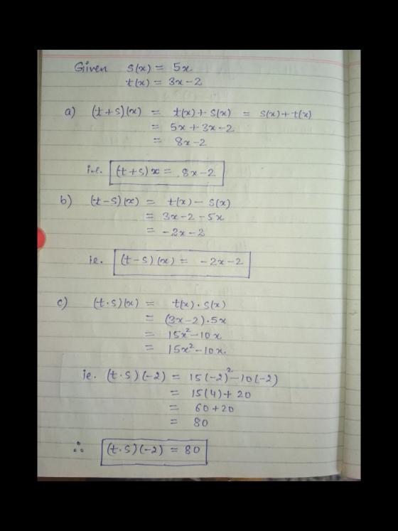 Given 5%. s(x) Х 2. 2. IS(4)+ 20 = 80