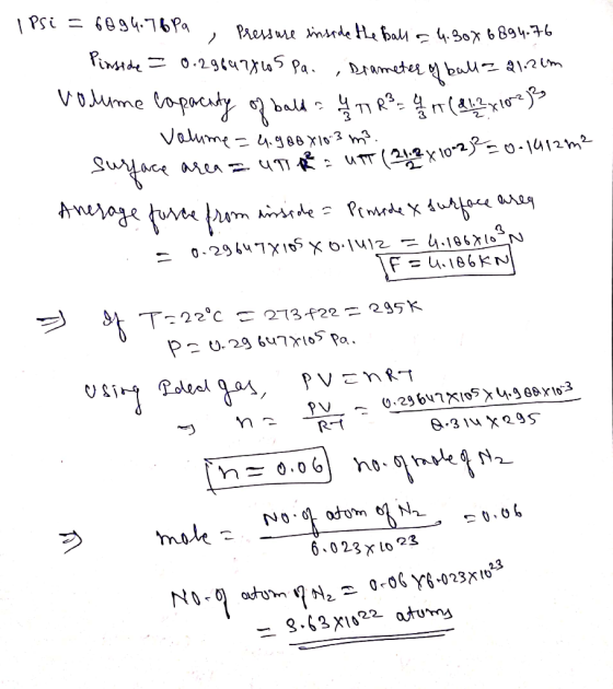 | Рѕt = 6094.76Pa , Phoe mc. H4 роме 4. Зох 6894-+6 Үмы - О-294445 Pa. , БлатечboM 2\nth volume capacity of baldaqst R² = 4 /