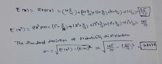 E 1992 = (IMS) texty y cerrahi tha nz) 454es E (%) = ca plasa (14 3+1=**) +(3°r#()*s* has los The Standard deviation of proba