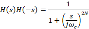 H(s)H-s)= 2N 1+