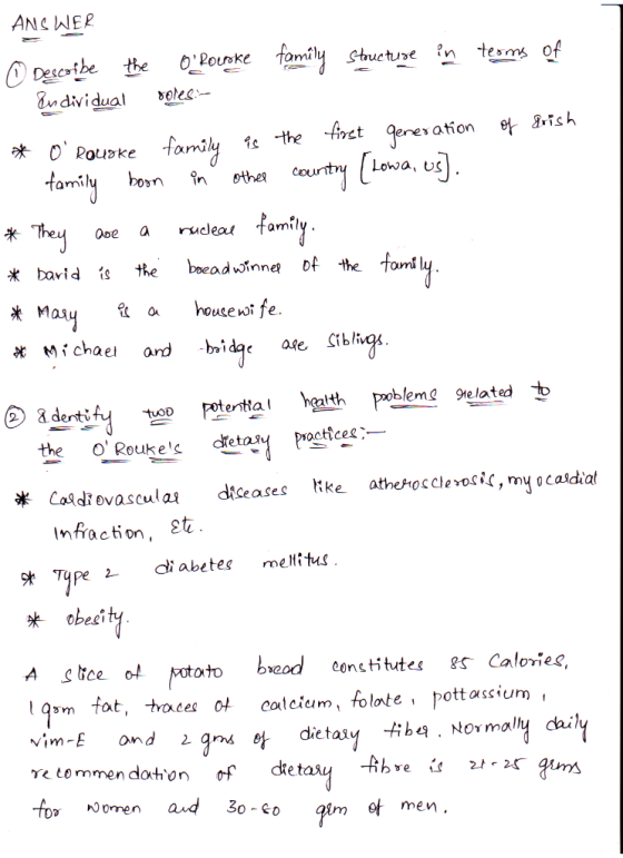 ANSWER tesms of Desevibe the Bndividual OPouoke tamily structure ?n Aret Jereration ish is the 0 Poupke tamiy family bon otha