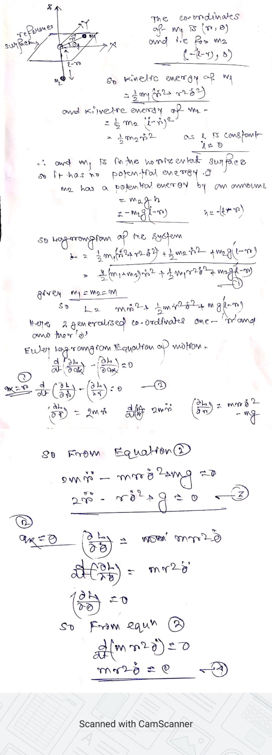 reference surpac The corondinates af me is (0,0) and he from me (-6-), 0) so kinetic energy ap my I min r282) and kilnetve en