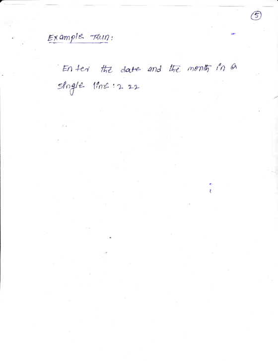 ST Exomple. un Enten the date, and the men a
