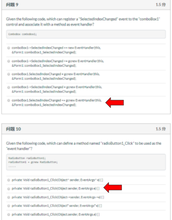 155 Given the following code, which can registera SelectedIndexChanged event to the comboBoxt control and associate it with