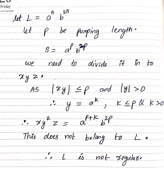 Friday 47 324-04 ukpbefu叩ing length ASIK This does nok belorg to L.