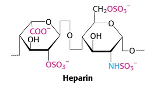 CH2OSO3 cOO он ÖSO3 NHSO3 Heparin
