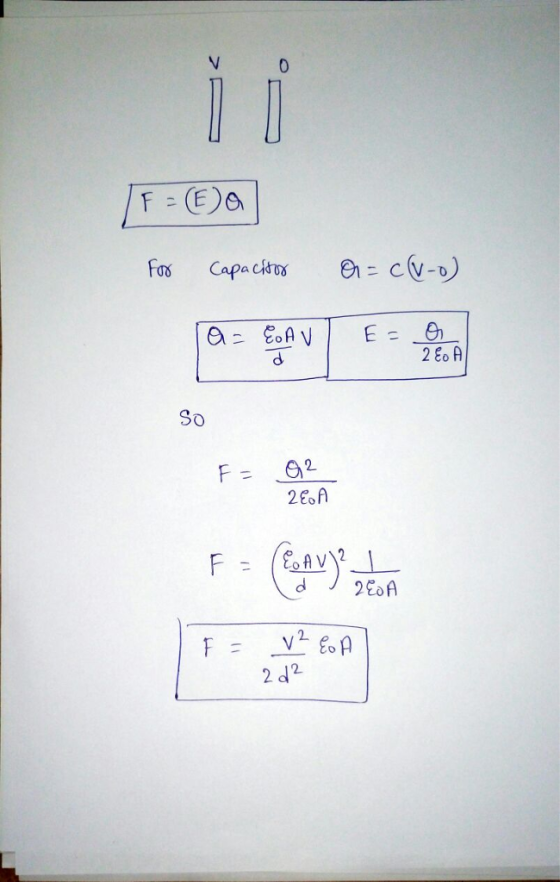 2 Eo So 2EoA A V d2CoA 2 d2
