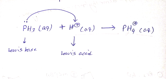 PHz (aq) + He cop) → PHOTCOM) L Lewis base lewis acid