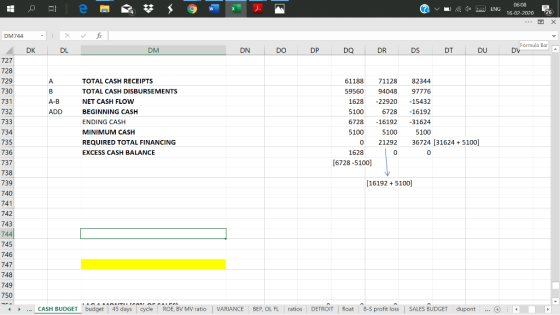 w v ( 06-08 ENG 16-02-207026 - X fix DM744 DK 727 X DL DM DNDODPDQ DR DSDT DU Dy Formula Bara А B A-B ADD 732 733 TOTAL CASH