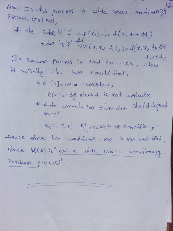 2 Process, (os) not 2- since xl)i de Sence