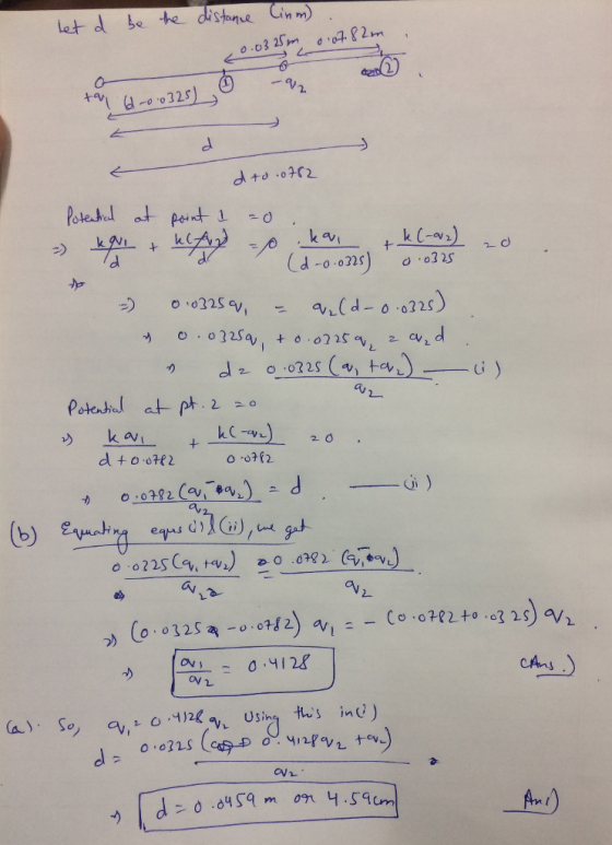 in m) 0.03 25m et d be the distanme ○ 나 82m 2. O- 2. k C d-0 022s) 032s ko nt g Arnt)