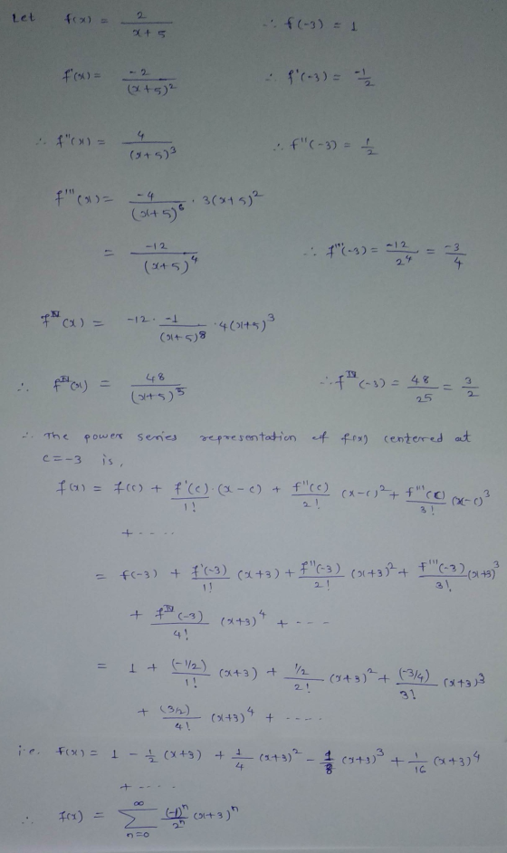 Let fear = f(-3) = 1 fw0 = f(-3) = - - - - f(1) = f(-3) = 2 (x + 5)2 f (19= -4 (31+5) 3(x+ 5)² th() = -12 -- (3+5) 24 4