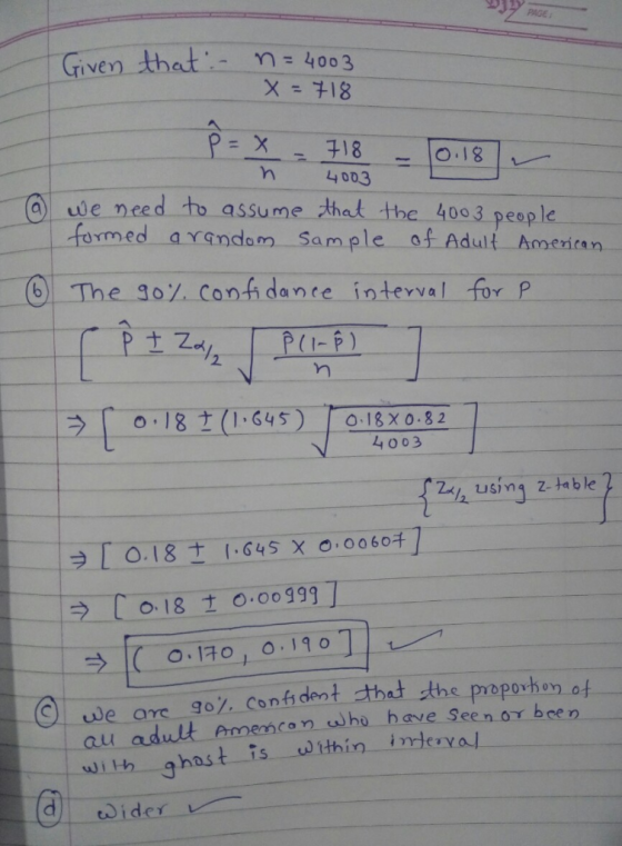 PAGE riven that-n4003 X- +18 子18 O.18 h4 003 we need to assume that the 40o 3 pesple med arndom Sample afAdult American The 3