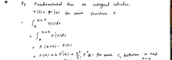 By ou Fundamental thu 4 (+/z F(t) for some Sext409&s integral calculus, function F ܝ Sthpisids 2 F (x+h) - f(x) F(x) th Fac