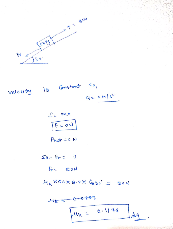 suky 30. ۱۶ Constant so, velocitty a=0m/s2 fa ma faon fut con sofre 0 fos SON MK X50X9.8* Cs30 - SON MK 0883 Luk 0.11 78 sy.