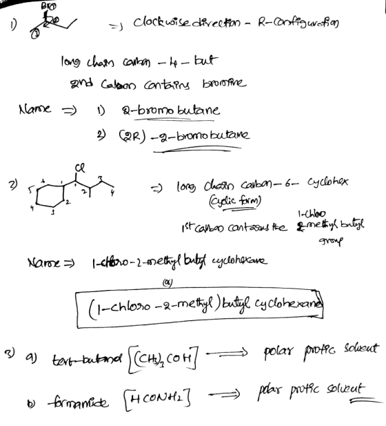 Clockuisedirecton- R-Confwfan - but long chan cakam gn Calaon ontbn broove Name a-bromo butane 9 R)--bromobutare long Chen ca