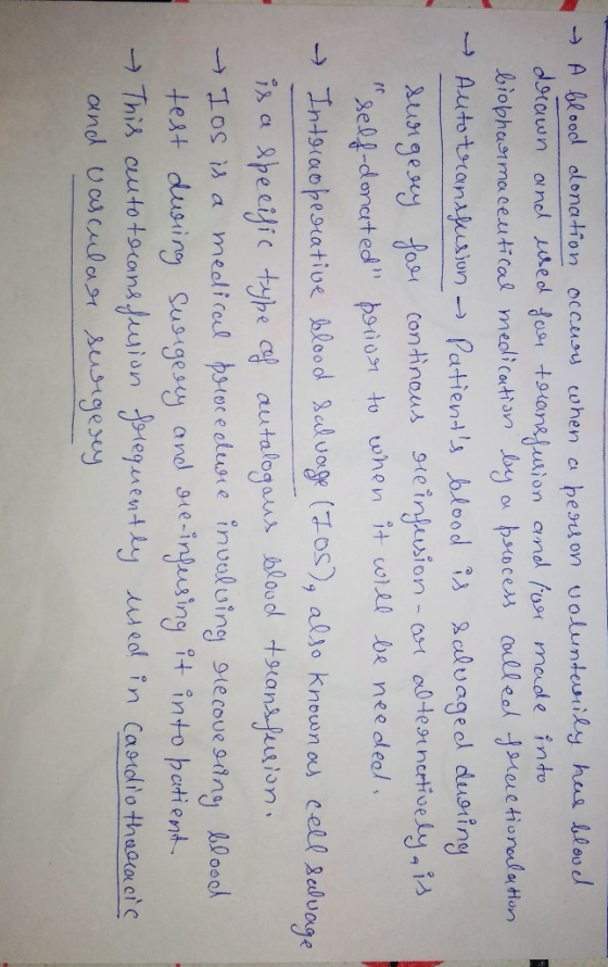 -A blood olonatfon occuw when a besrson wounteurily hus bloved dorawn anel Led fas t91anefuion and Fo made in tdo iobharmaceu