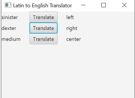 - 0 X Latin to English Translator sinister Translate left dexter Translate right medium Translate center