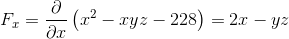 д F. - (х2 – туг — 228) = 2х — уг де