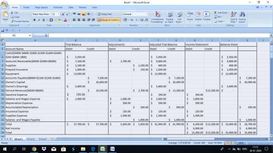 Book1 - Microsoft Excel - X Home Insert Page Layout Formulas Data Review View Cut Copy - General LE Paste Format Painter Clip