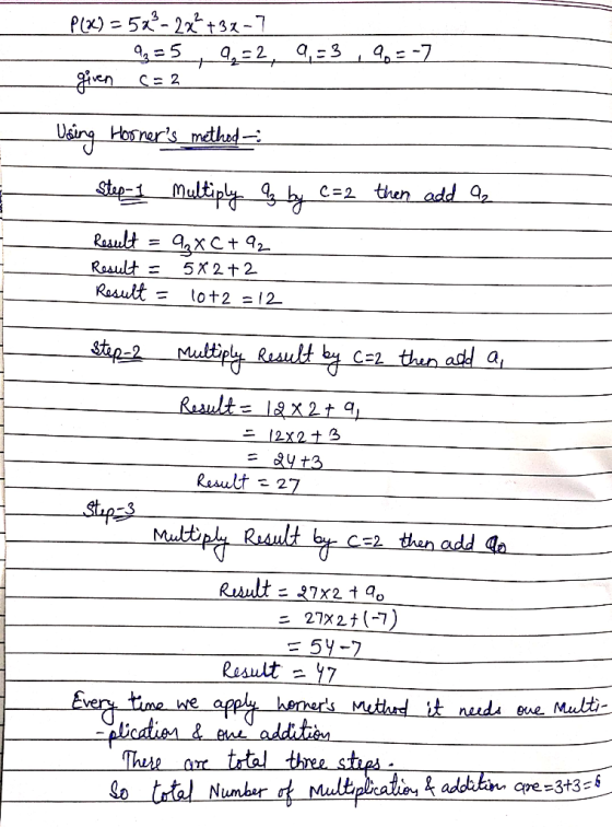 UsingHosners_method-i Rasult= 10+2-12. 3 AU Rault: 37X2100 27x 2 t (-7) Evertime he appl hs itht nudi e Multi Thuse artrtal
