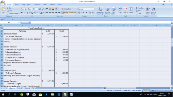 Book1 - Microsoft Excel - X Home Insert Page Layout Formulas Data Review View AutoSum - A Cut Copy - General LE Paste Format