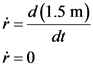 1-d(1.5 m)
r=0