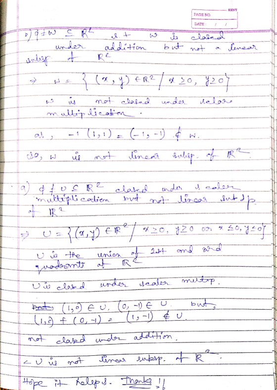 XENT PAGE NO DATE claled but addition RE Lenear under not ४ 2০, १2०) not claied under مومامپ us . همند للده -1 (i,:) = (-i, -