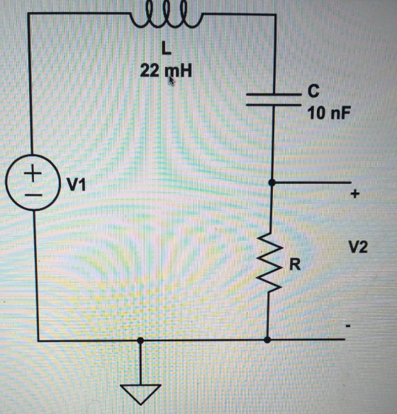 22 mH 10 nF V1 V2