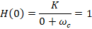 К H(0) 1