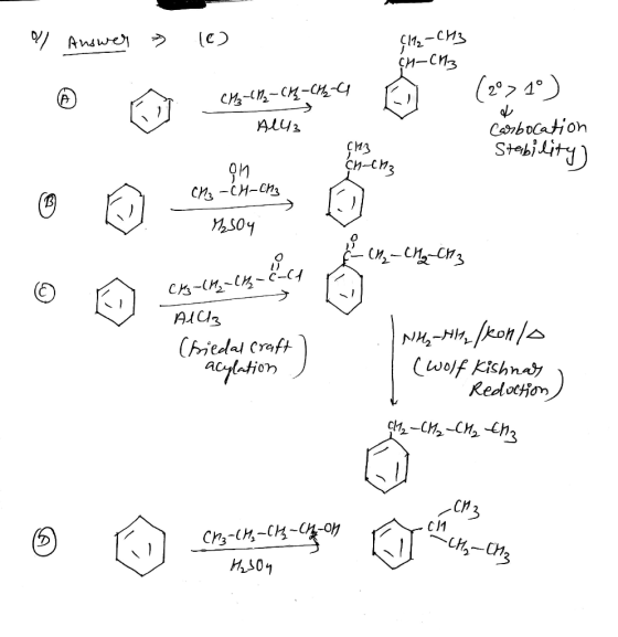 oll Answer (c) Хир-чи3 си-сп г c-ch, – оң-сҢ9 (297 1° ) Carbocation Stability ВЧ сиз си-сиз -СИ-cha СТІ: -С 1 с -си Aluz (rie