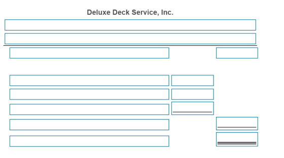 Deluxe Deck Service, Inc.