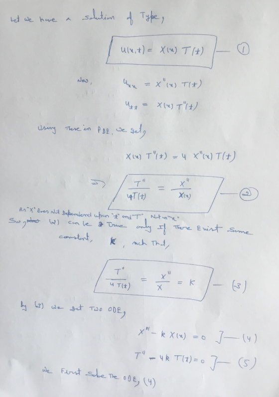 Let we hare uxt) Xt) TH) = x () T(+) Nas There n PEe Using 4 x) Tt) X)T) X 4T (H) Notn AXes N Iberalendl wben ond T Treme E w
