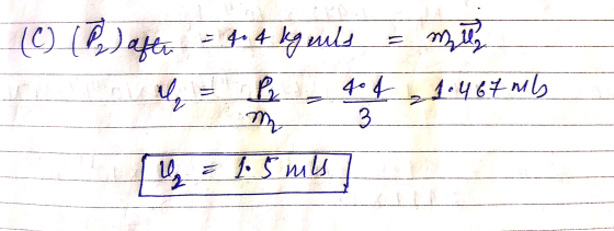 (C) (1) after mily = 4.4 lgmuld Pr 404 m 4 = 1.4 67 mi) 3 [ 10 2 = 1.5 ml
