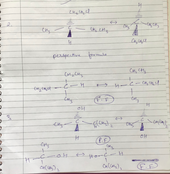 CH₂ en el — СИ, А И, 3 — и Си, и, 4 perspective formula CH₂Cltz Си, СИ, см, вес — Н у и, c — си, и, 4 он Che cosa che c enfen