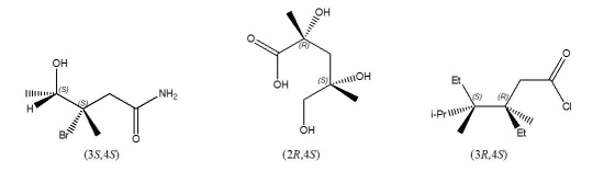 ON OH (S) OH Он NH2 Et Н (S) i-Prl Он Et (3S,4S) (2R,4S) (3R,4S)