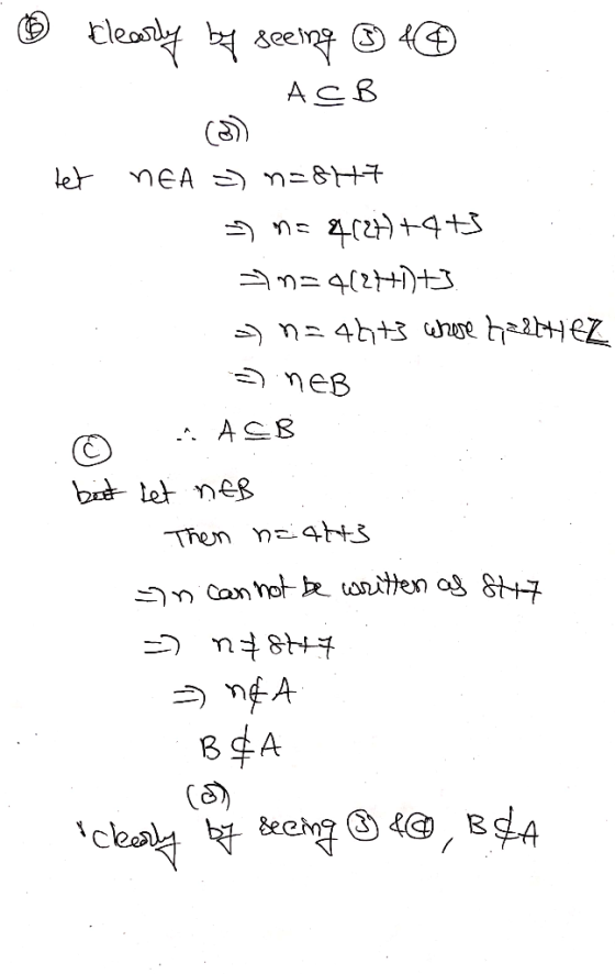O tlearly by selling * t© - ASB 1. let net =) n=847 n=41217+4+3 an=4127)+3. =) = 4hts where haltez =) NEB © ASB beit let neB