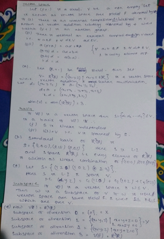 vecter spacs over sTeol olenoteal by b G) K noon ek v. inan.nterrou compolinonde)elekincal in V aus veuten Gi) uospace ubspa